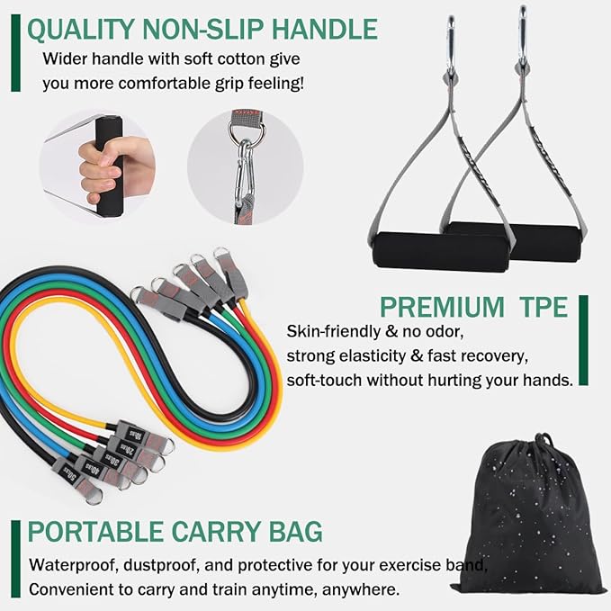 METRIX Resistance Loop Bands With Handles